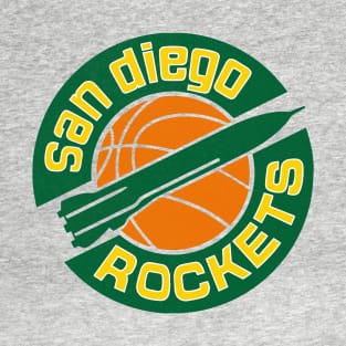 Defunct San Diego Rockets Basketball 1970 T-Shirt